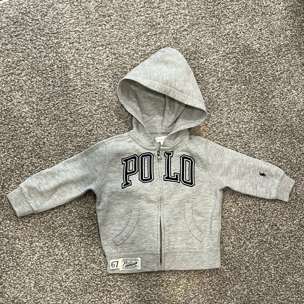 Ralph Lauren “polo” zip up hoodie